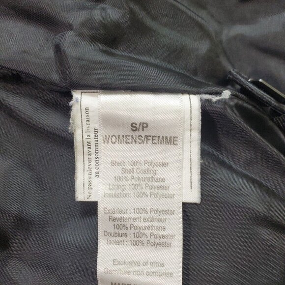 Hudsons Bay 2006 Olympics Canada Winter Puffer Vest Size Small Womens Insulated - Picture 8 of 12